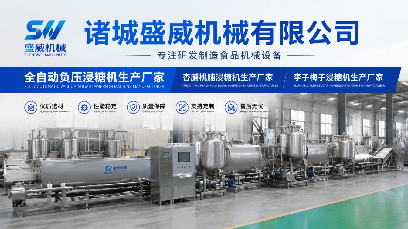 海东为果脯加工提供负压浸糖方案